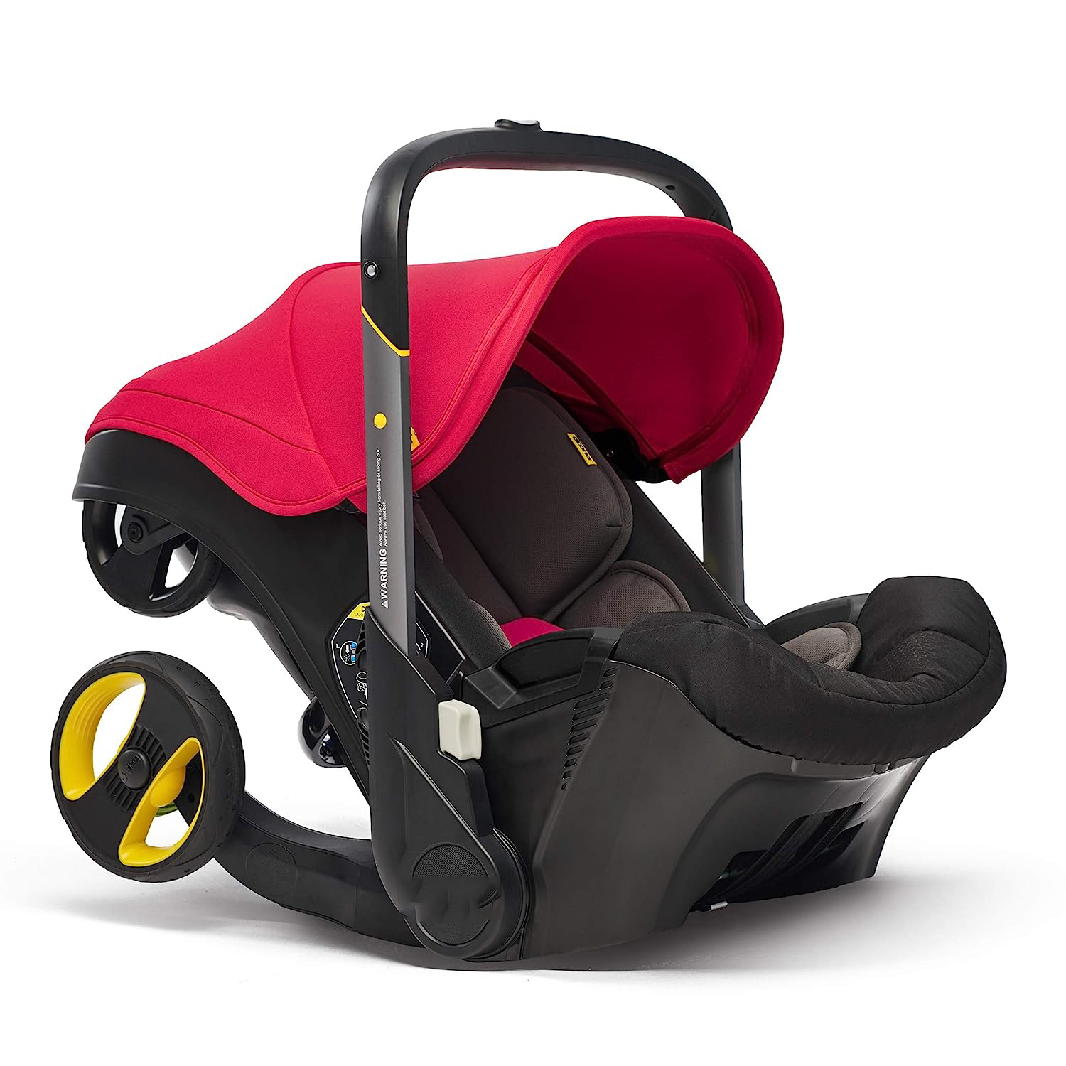 Infant Car Seat & Latch Base - Rear Facing, Car Seat to Stroller in Seconds - US Version, Nitro Black