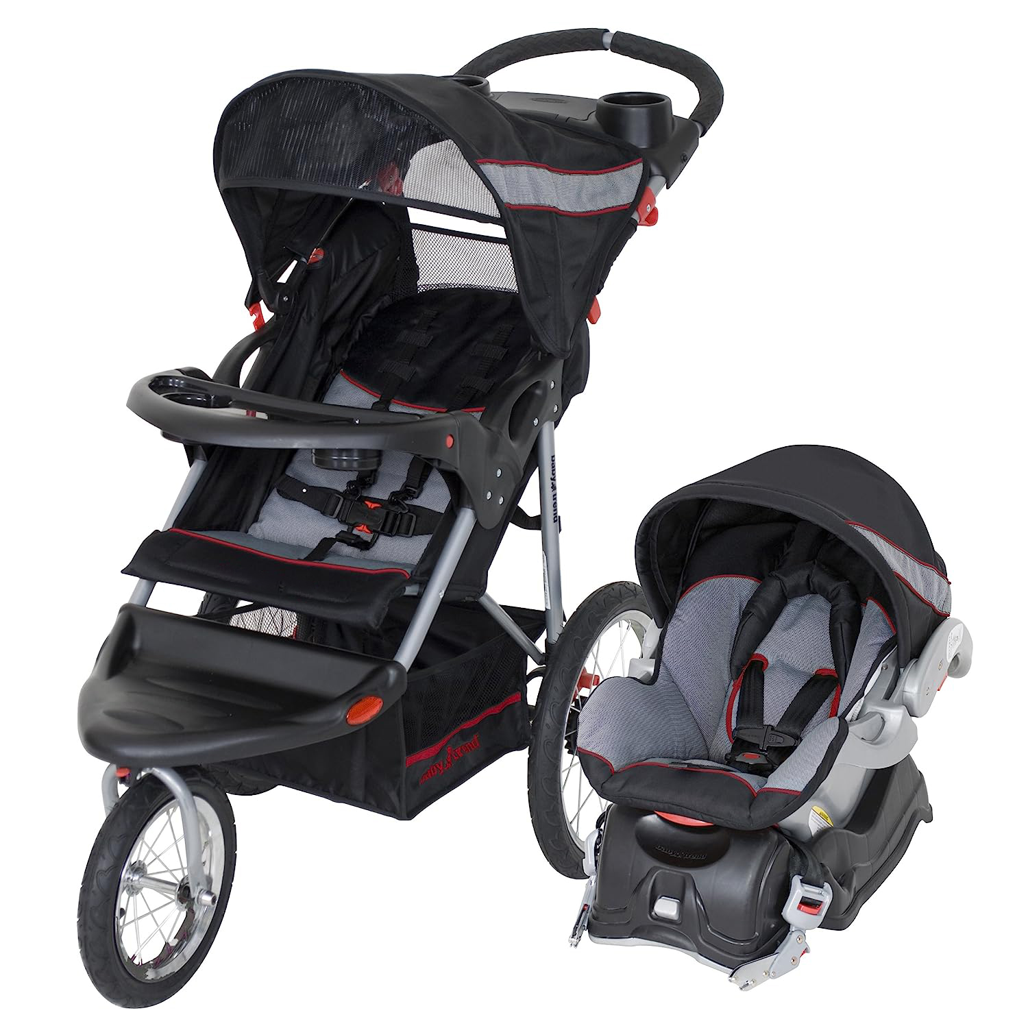 Baby Trend Expedition Jogger Stroller, Phantom, 50 Pounds