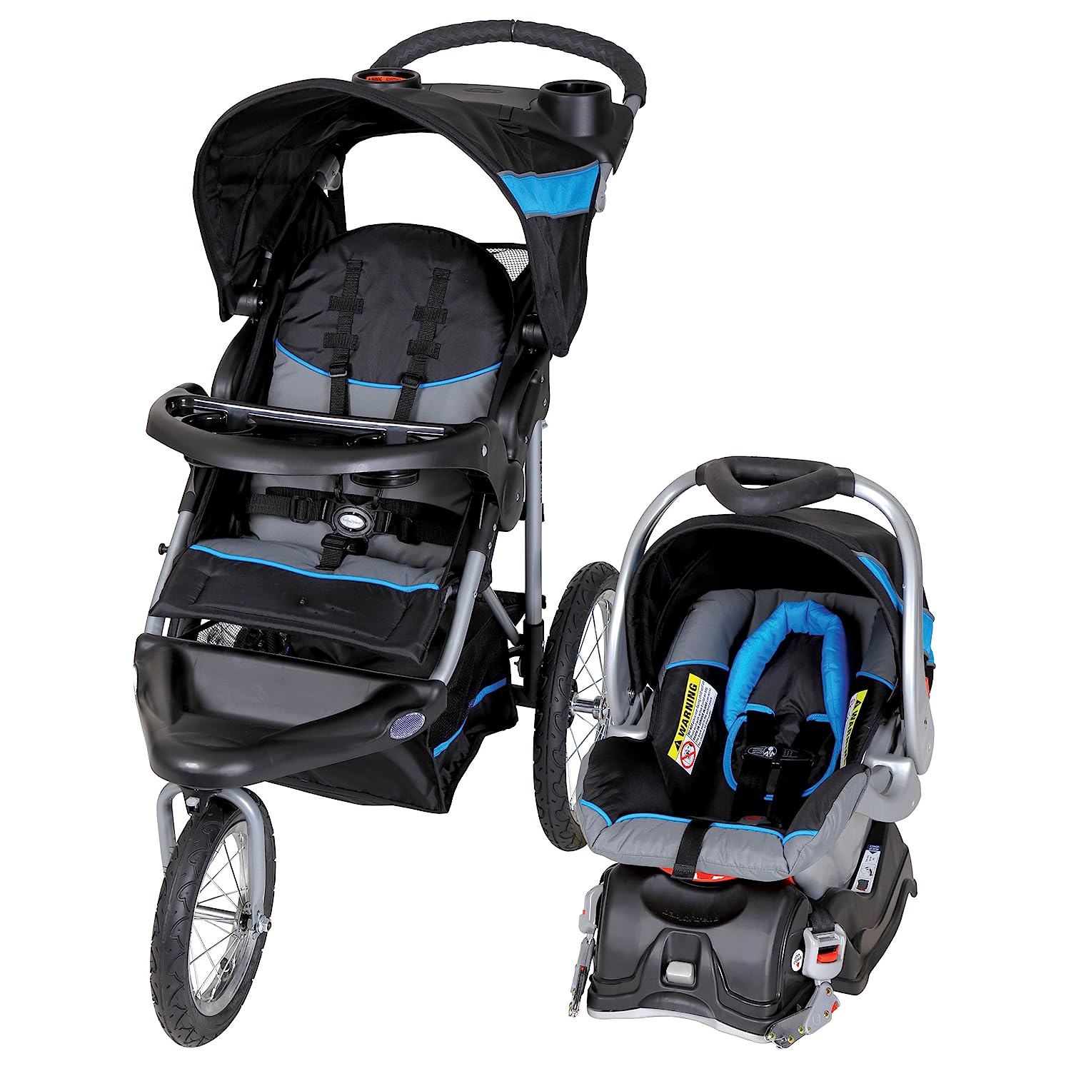 Baby Trend Expedition Jogger Stroller, Phantom, 50 Pounds