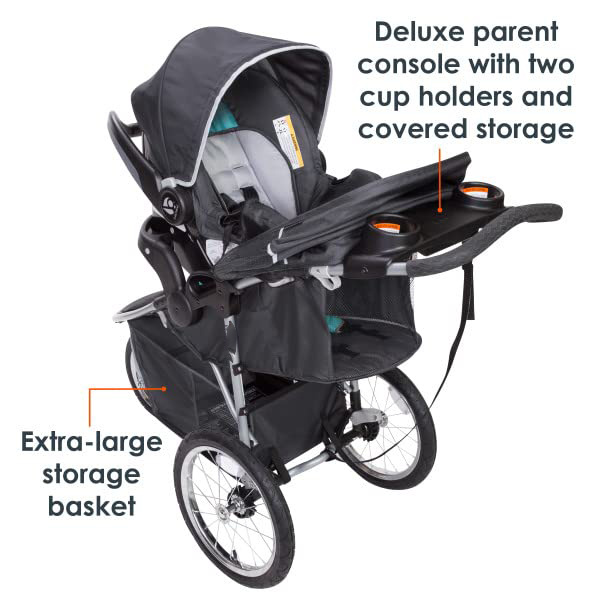 Baby Trend Expedition Jogger Stroller, Phantom, 50 Pounds
