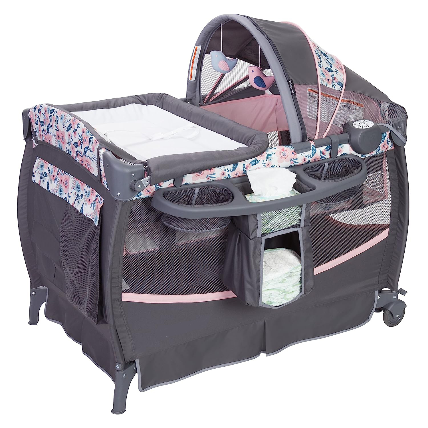 Baby Trend Deluxe II Nursery Center, Bluebell , 41x47x22 Inch (Pack of 1)