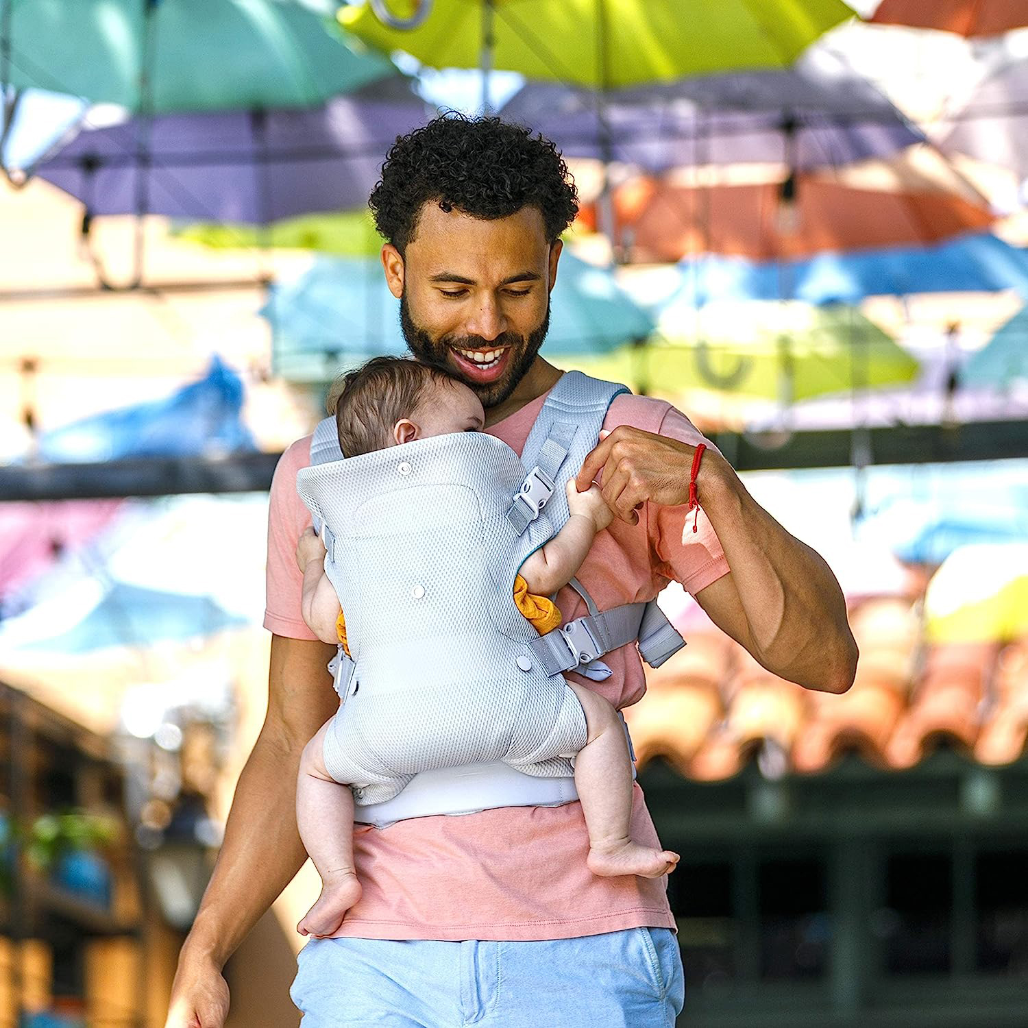 Advanced 4-in-1 Carrier - Ergonomic, convertible, face-in and face-out front and back carry for newborns and older babies 8-32 lbs