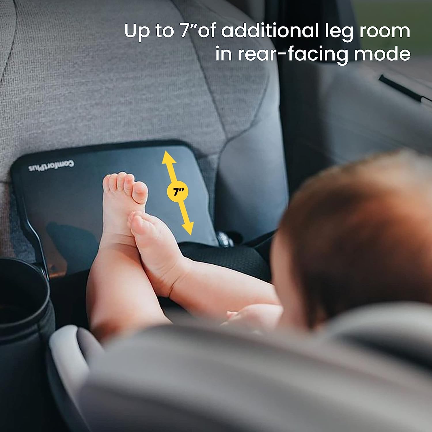 Safety 1st Grow and Go All-in-One Convertible Car Seat, Rear-facing 5-40 pounds, Forward-facing 22-65 pounds, and Belt-positioning booster 40-100 pounds, Carbon Wave