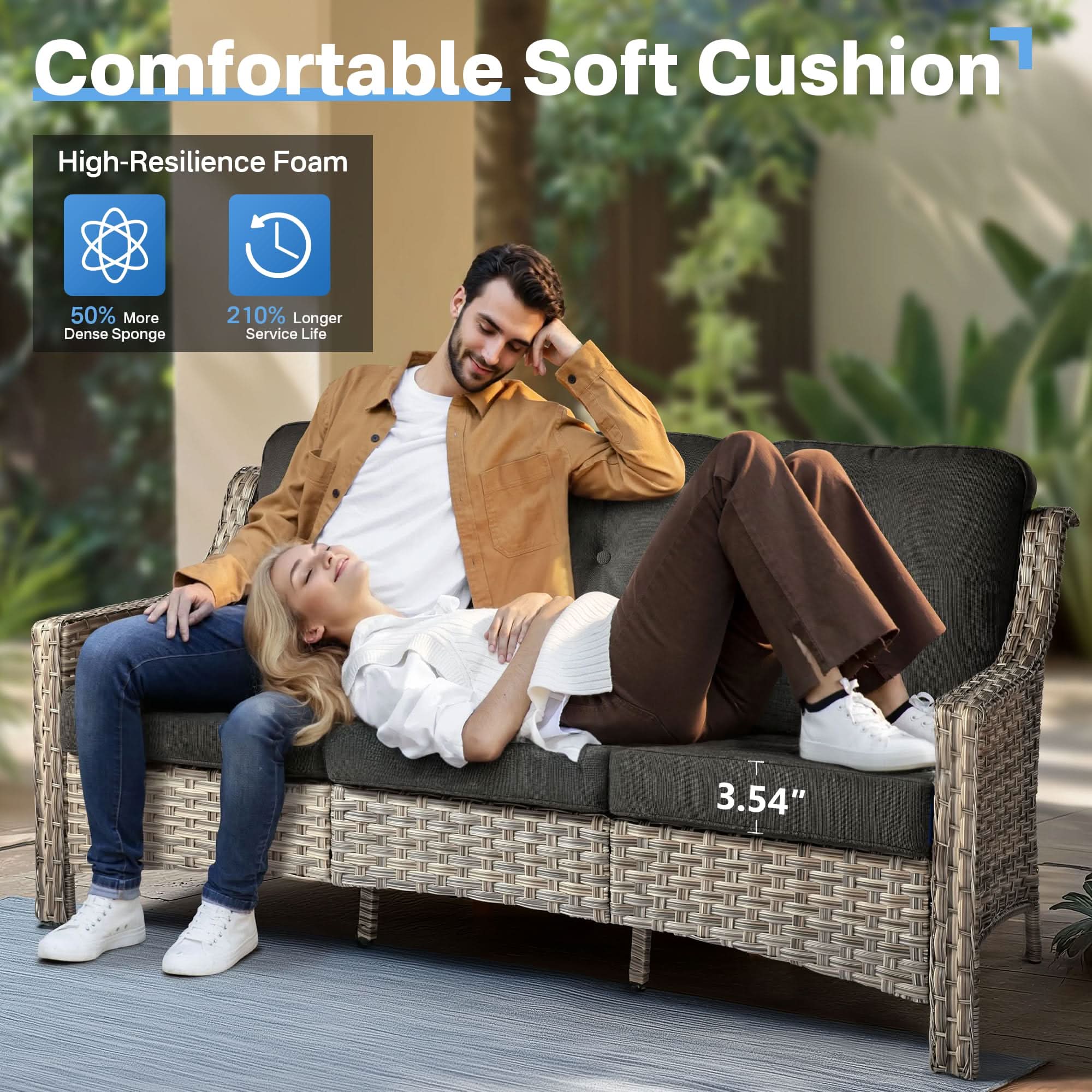 Ovios Conversation Set 6-Piece PAD Series