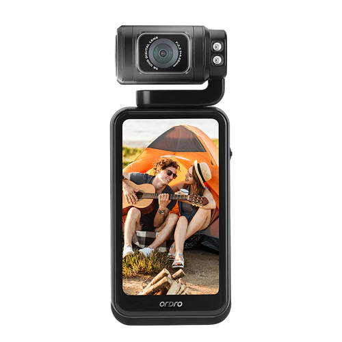 ORDRO   M3   5K   Palmcorder   Big   Battery   With   IR   Night   Vision   Travel   Vlog   Video   Camera
