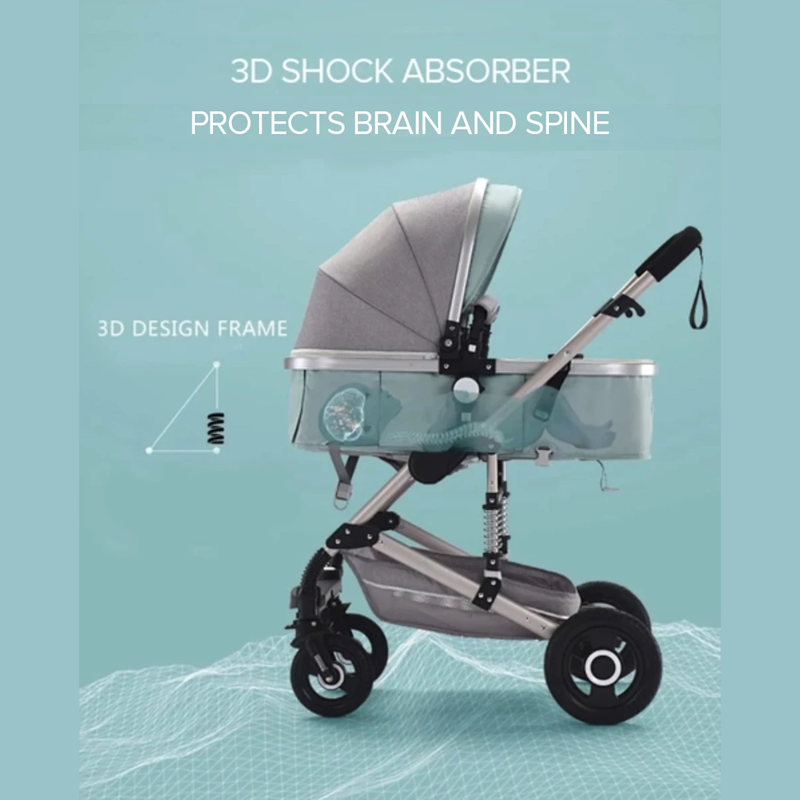 3-in-1 Comfy Baby Stroller & Travel System
