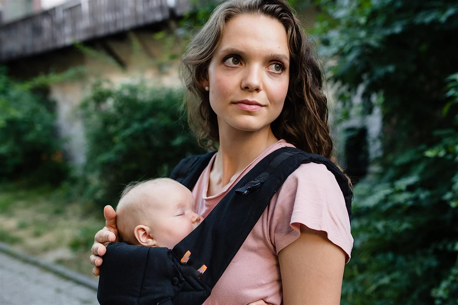 Baby Carrier Newborn to Toddler - All Positions Baby Body Carrier, Baby Carrier Backpack & Baby Front Carrier with Adjustable Seat, Ergonomic Baby Holder Carrier 7-35 lbs (Navy)