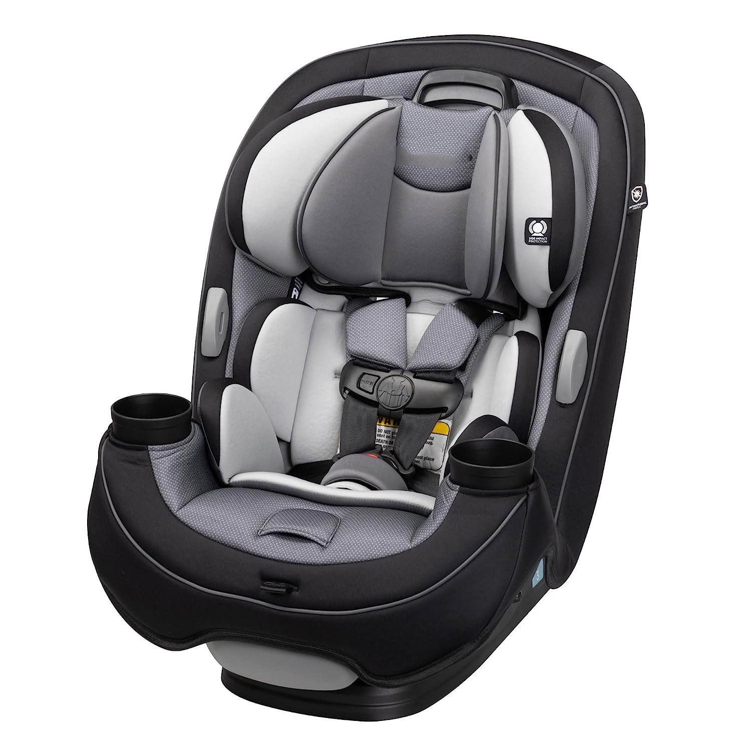 Safety 1st Grow and Go All-in-One Convertible Car Seat, Rear-facing 5-40 pounds, Forward-facing 22-65 pounds, and Belt-positioning booster 40-100 pounds, Carbon Wave