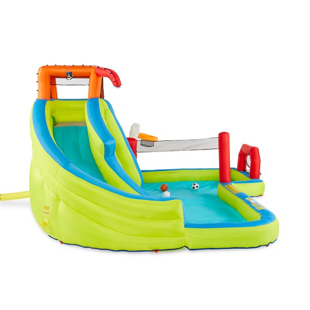 Banzai 2-in1 Slide & Bounce Ultimate Combo Pack Bouncer and Water Parks