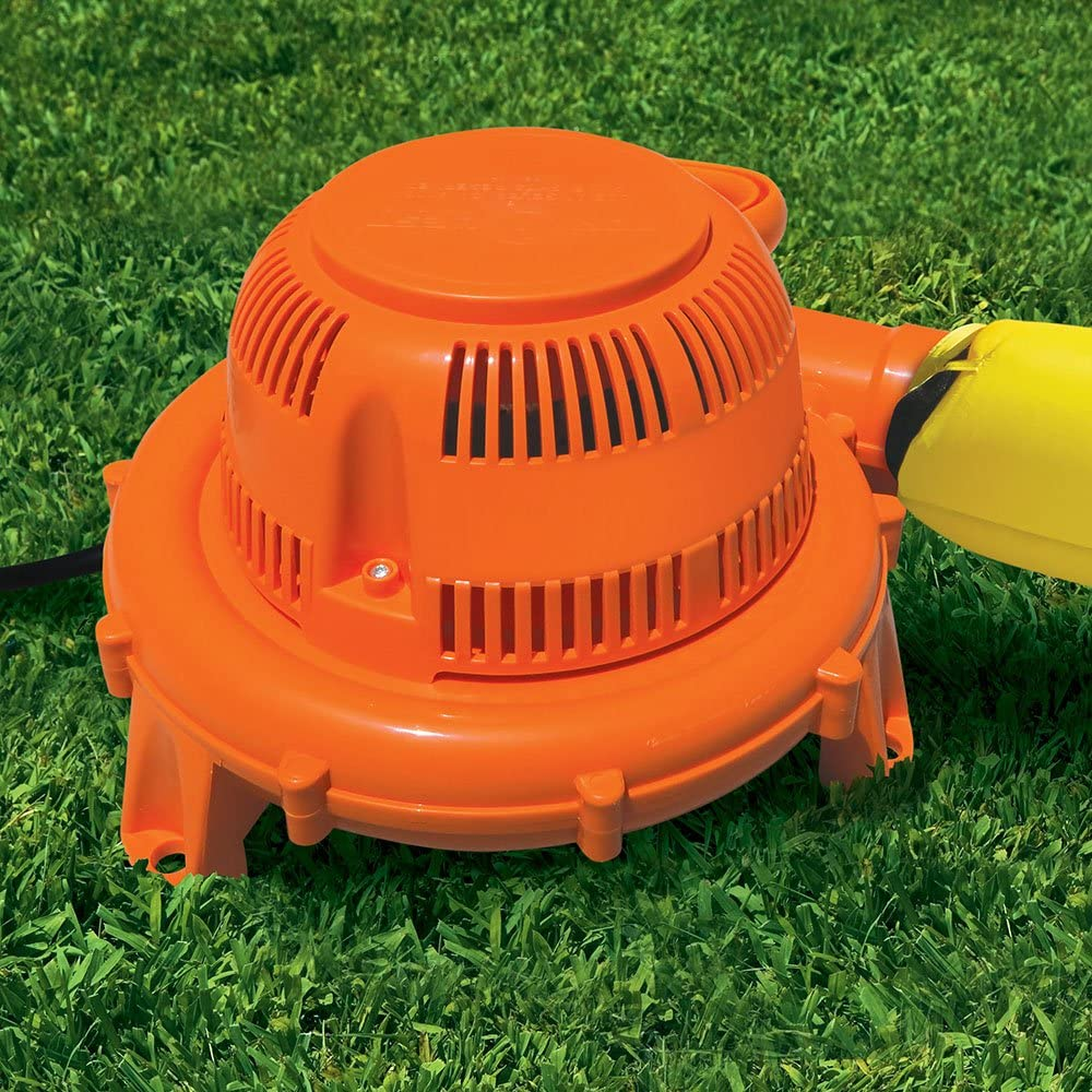 Inflatable Water Slide & Bounce House (Combo Pack) - Huge Heavy Duty Outdoor Kids Adventure Park Pool with Built in Sprinkler Wave and Slide PLUS Large BONUS 12x9 Bounce House - FREE Blower Included