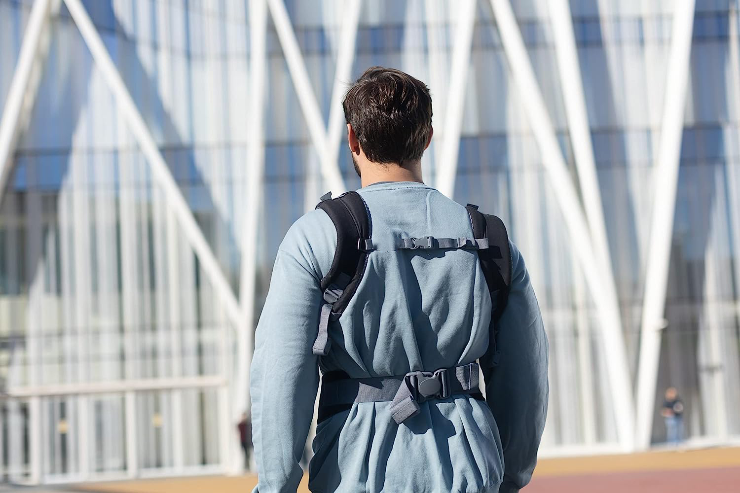 Baby Carrier Newborn to Toddler - All Positions Baby Body Carrier, Baby Carrier Backpack & Baby Front Carrier with Adjustable Seat, Ergonomic Baby Holder Carrier 7-35 lbs (Navy)