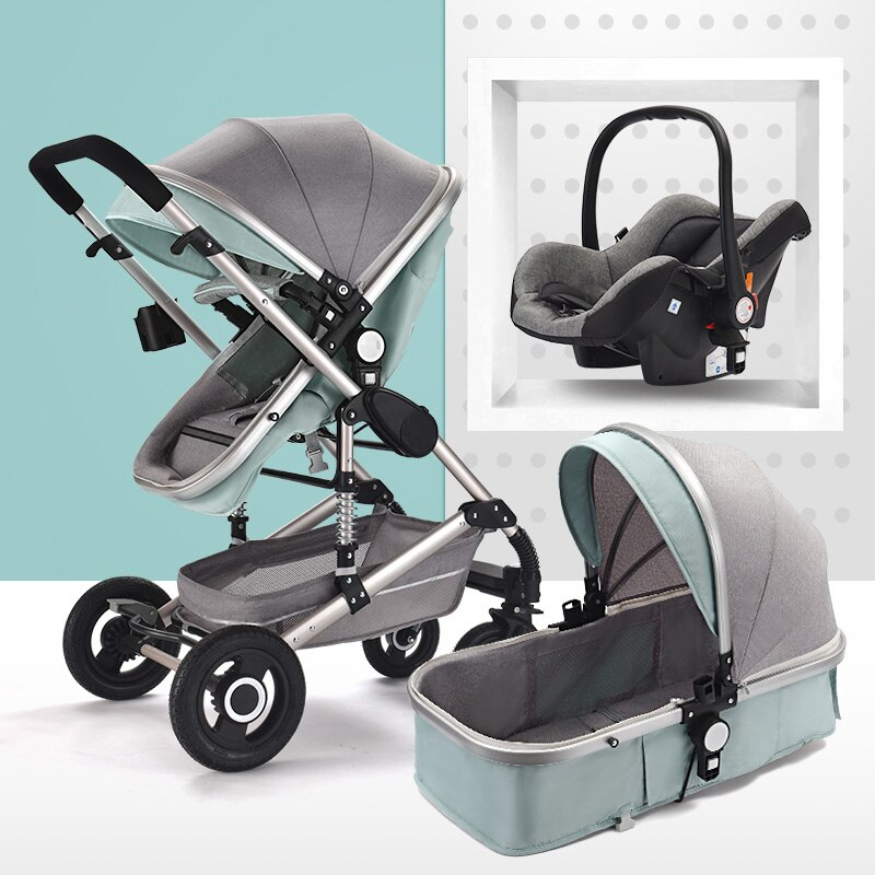 3-in-1 Comfy Baby Stroller & Travel System