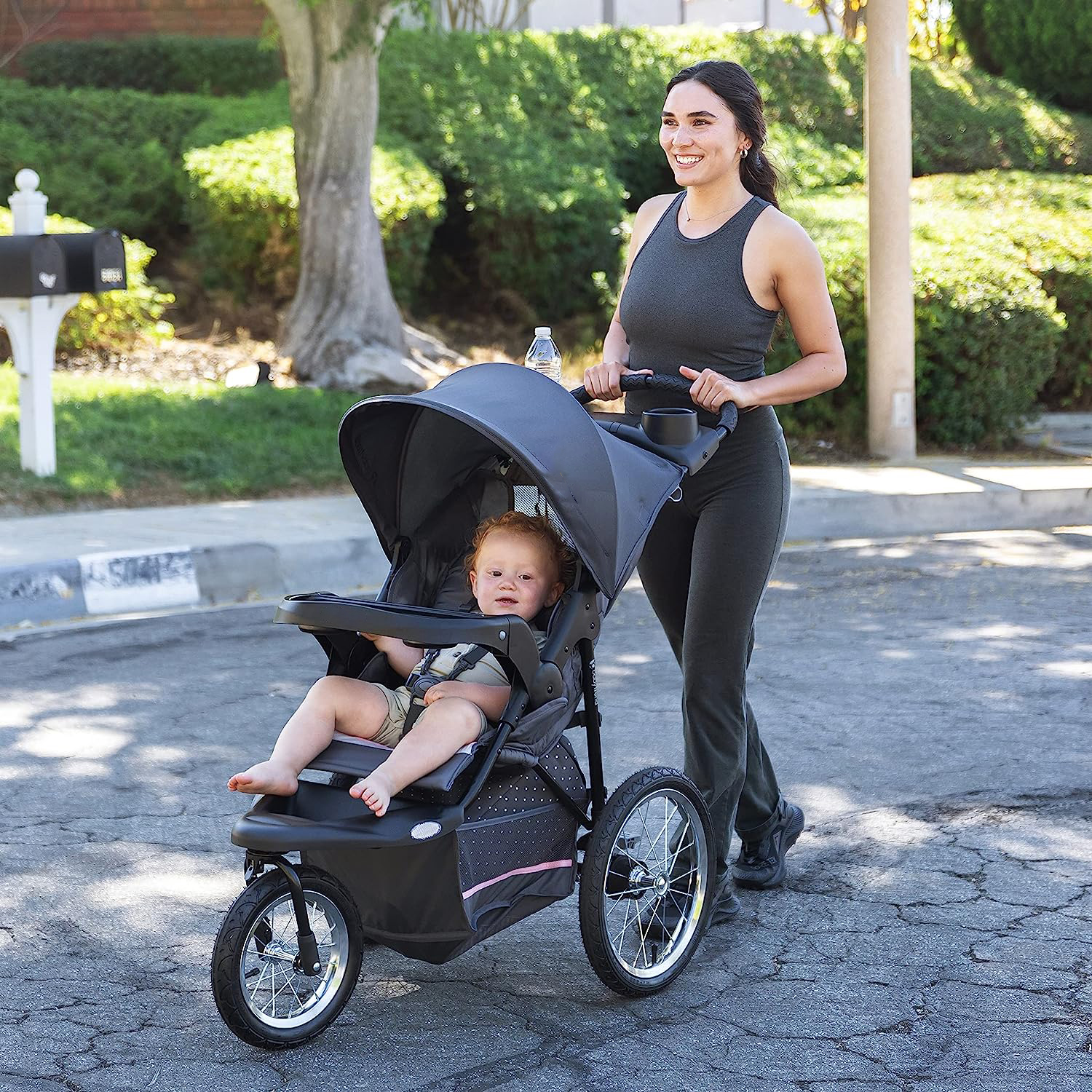 Baby Trend Expedition Jogger Stroller, Phantom, 50 Pounds