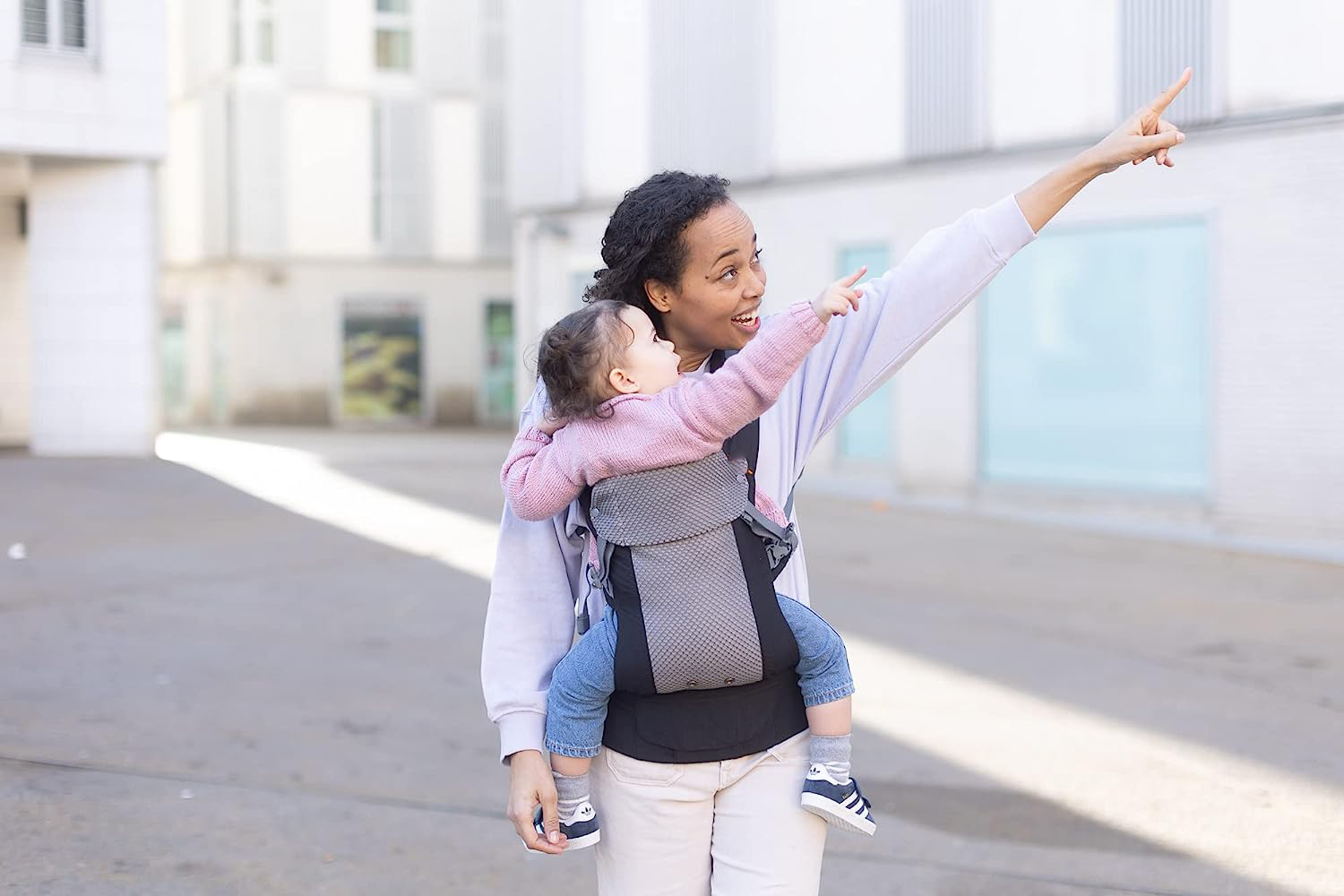 Baby Carrier Newborn to Toddler - All Positions Baby Body Carrier, Baby Carrier Backpack & Baby Front Carrier with Adjustable Seat, Ergonomic Baby Holder Carrier 7-35 lbs (Navy)