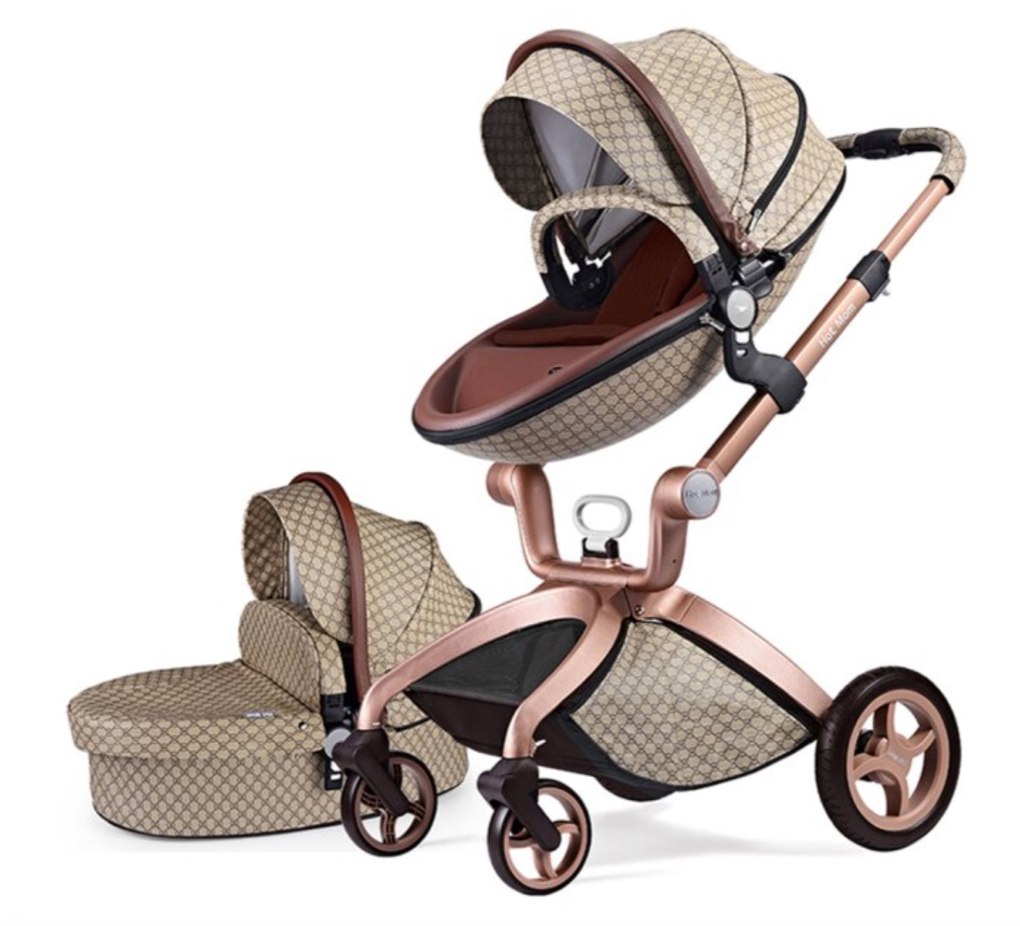 Hot Mom Luxury Baby 2-in-1 Stroller