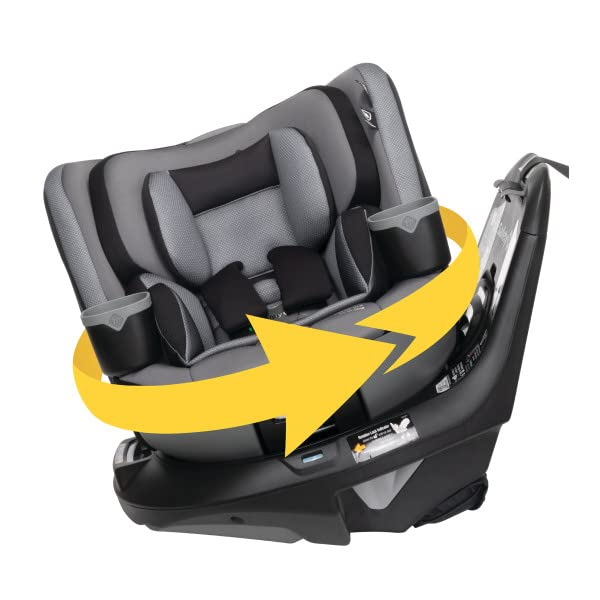 Safety 1st Turn and Go 360 DLX Rotating All-in-One Car Seat, Provides 360° seat Rotation, Dunes Edge