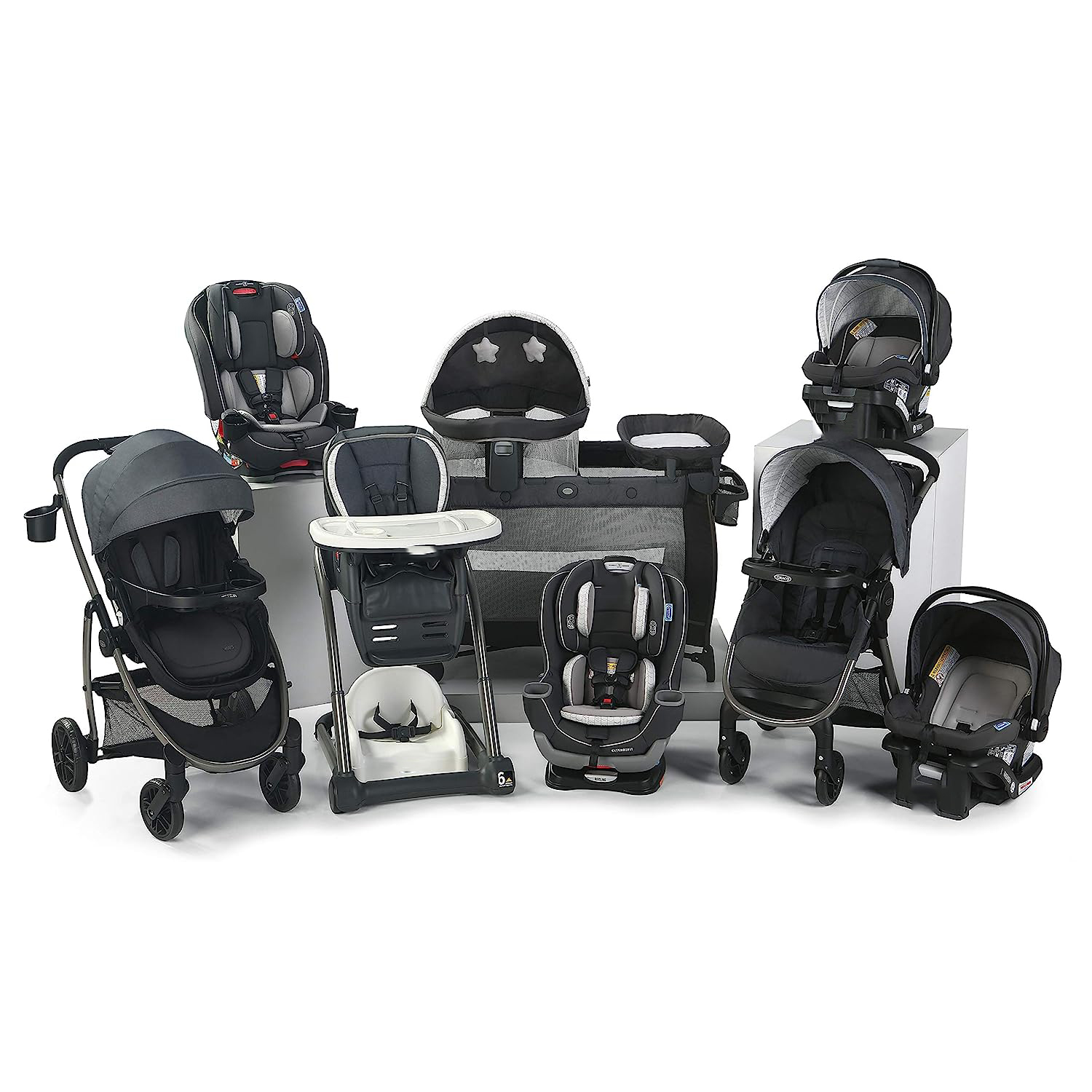 Extend2Fit Convertible Car Seat, Ride Rear Facing Longer with Extend2Fit, Gotham