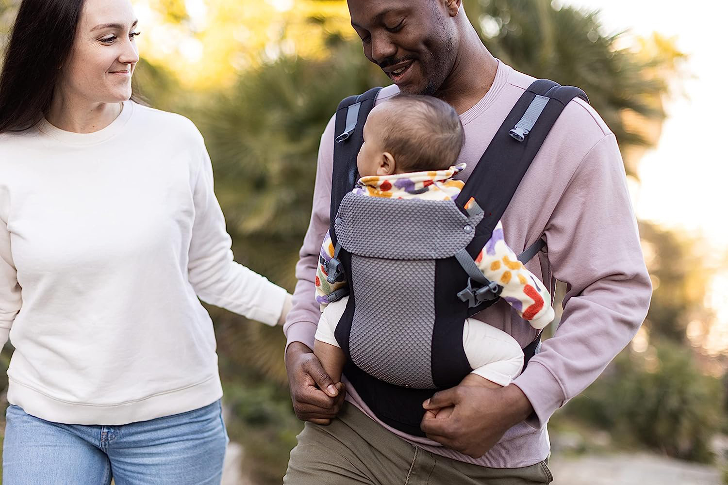 Baby Carrier Newborn to Toddler - All Positions Baby Body Carrier, Baby Carrier Backpack & Baby Front Carrier with Adjustable Seat, Ergonomic Baby Holder Carrier 7-35 lbs (Navy)