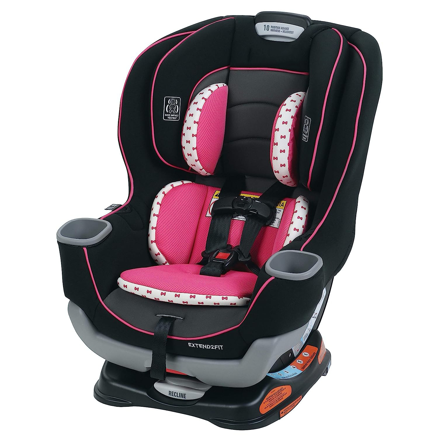 Extend2Fit Convertible Car Seat, Ride Rear Facing Longer with Extend2Fit, Gotham