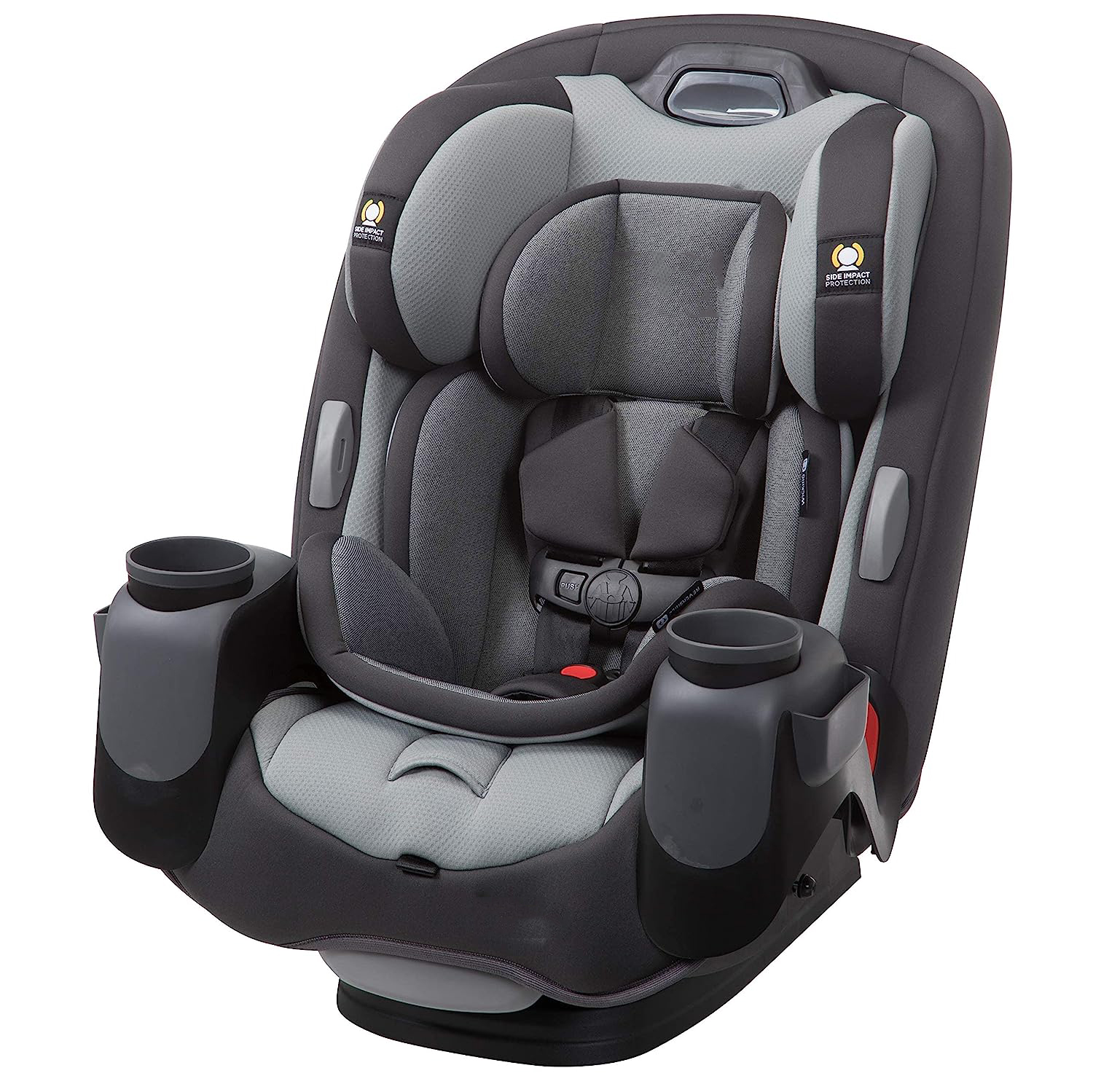 Safety 1st Grow and Go All-in-One Convertible Car Seat, Rear-facing 5-40 pounds, Forward-facing 22-65 pounds, and Belt-positioning booster 40-100 pounds, Carbon Wave