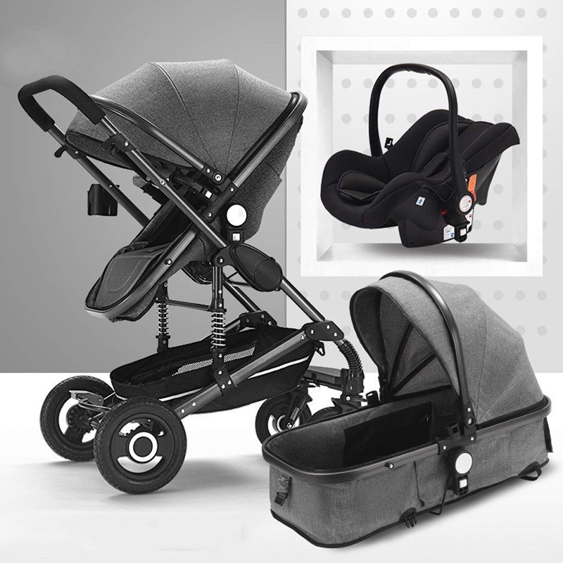 3-in-1 Comfy Baby Stroller & Travel System