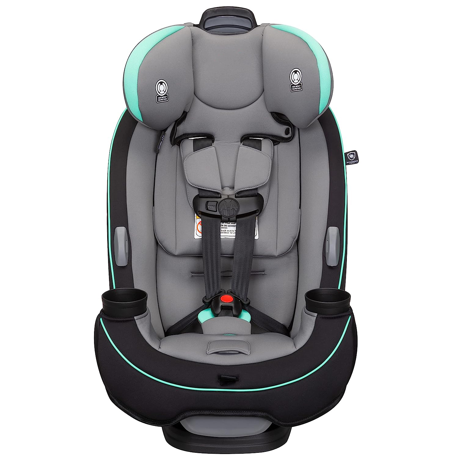 Safety 1st Grow and Go All-in-One Convertible Car Seat, Rear-facing 5-40 pounds, Forward-facing 22-65 pounds, and Belt-positioning booster 40-100 pounds, Carbon Wave