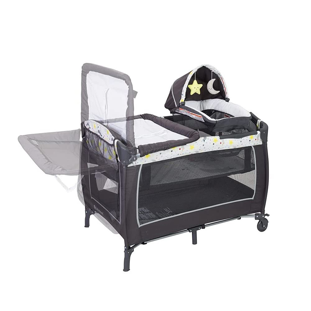 Baby Trend Lil Snooze Deluxe 2 Nursery Center, Twinkle Twinkle Moon