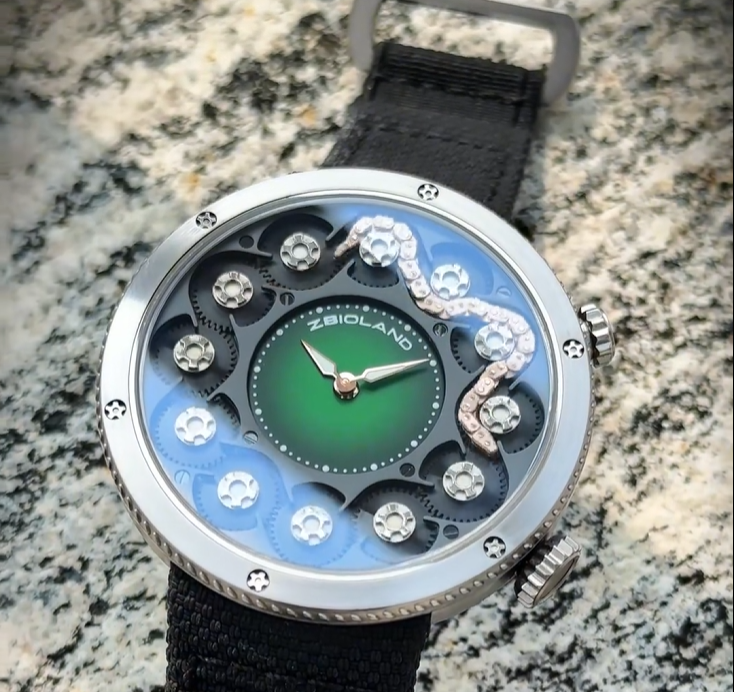 JUMBOLINE original design animal snake king mechanical watch