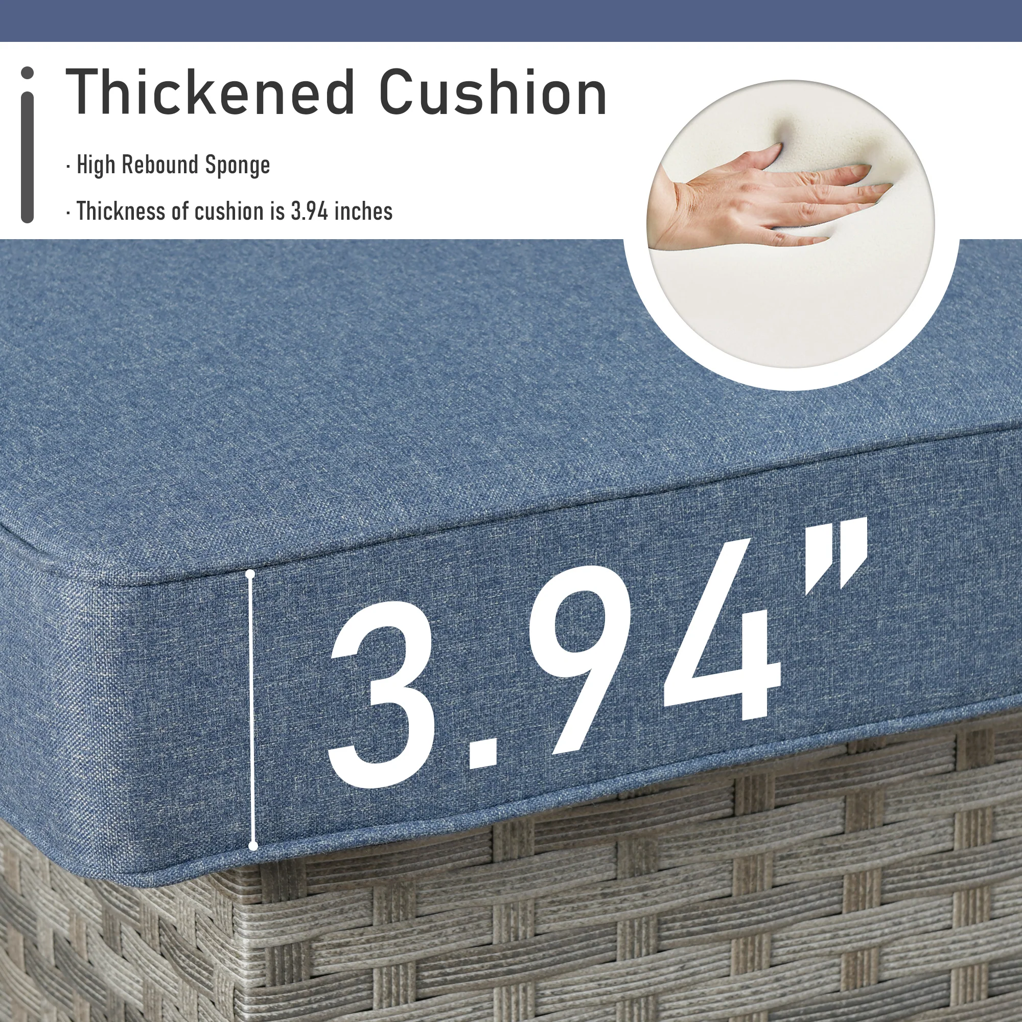 Ovios Patio Furniture Set 13-Piece include 42