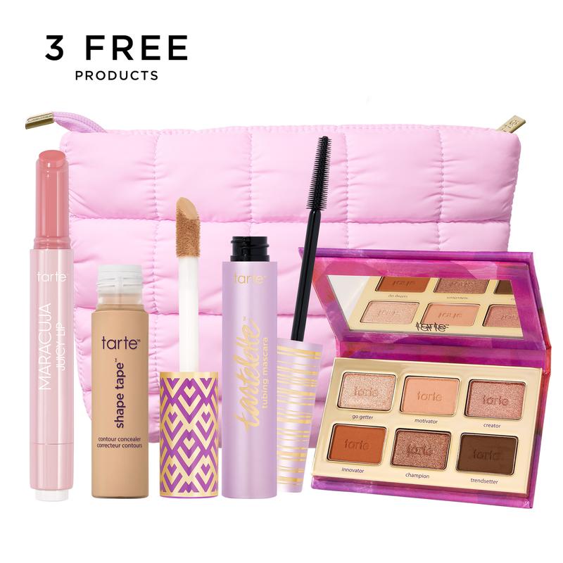 tarte™ TikTok exclusive 5 piece custom kit - viral full face makeup best-sellers