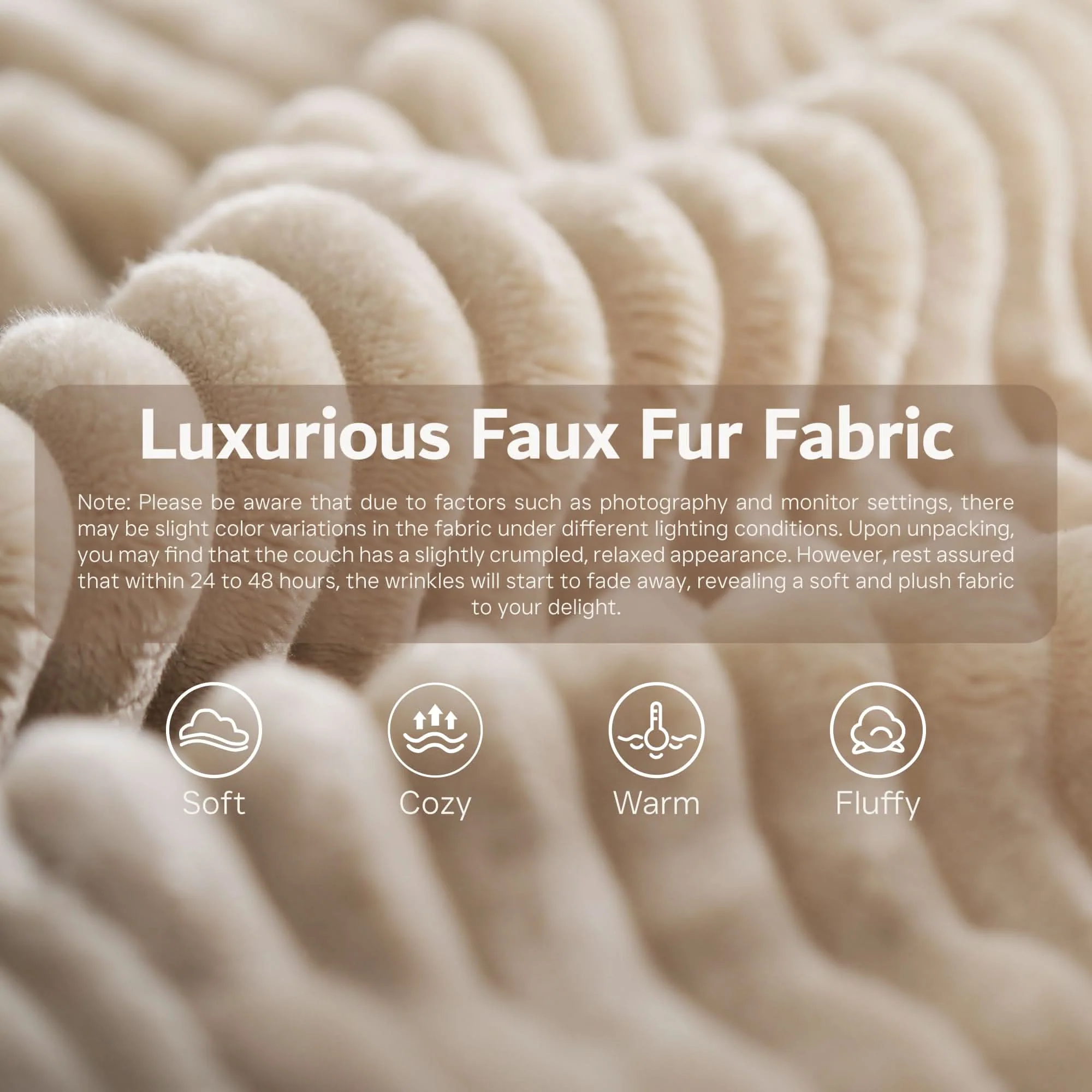 Ovios Oversized Modular Sectional Couch, Cloud Couches for Living Room,Deep Seat Upholstered Convertible Sleeper Sofa