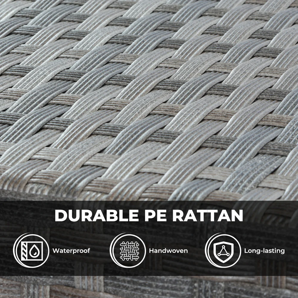 Ovios Patio Furniture Set New Rimaru 7-Piece Set include 30'' Square Fire Pit Table Partially Assembled