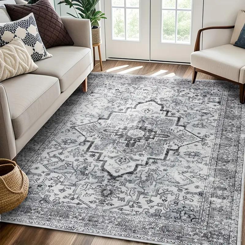 YiHouse Bohemian Style & Animal pattern area rugs，non-slip rugs, easy to clean, multiple colors available,suitable for living room, bedroom, kitchen，study room, hotel decorative rugs
