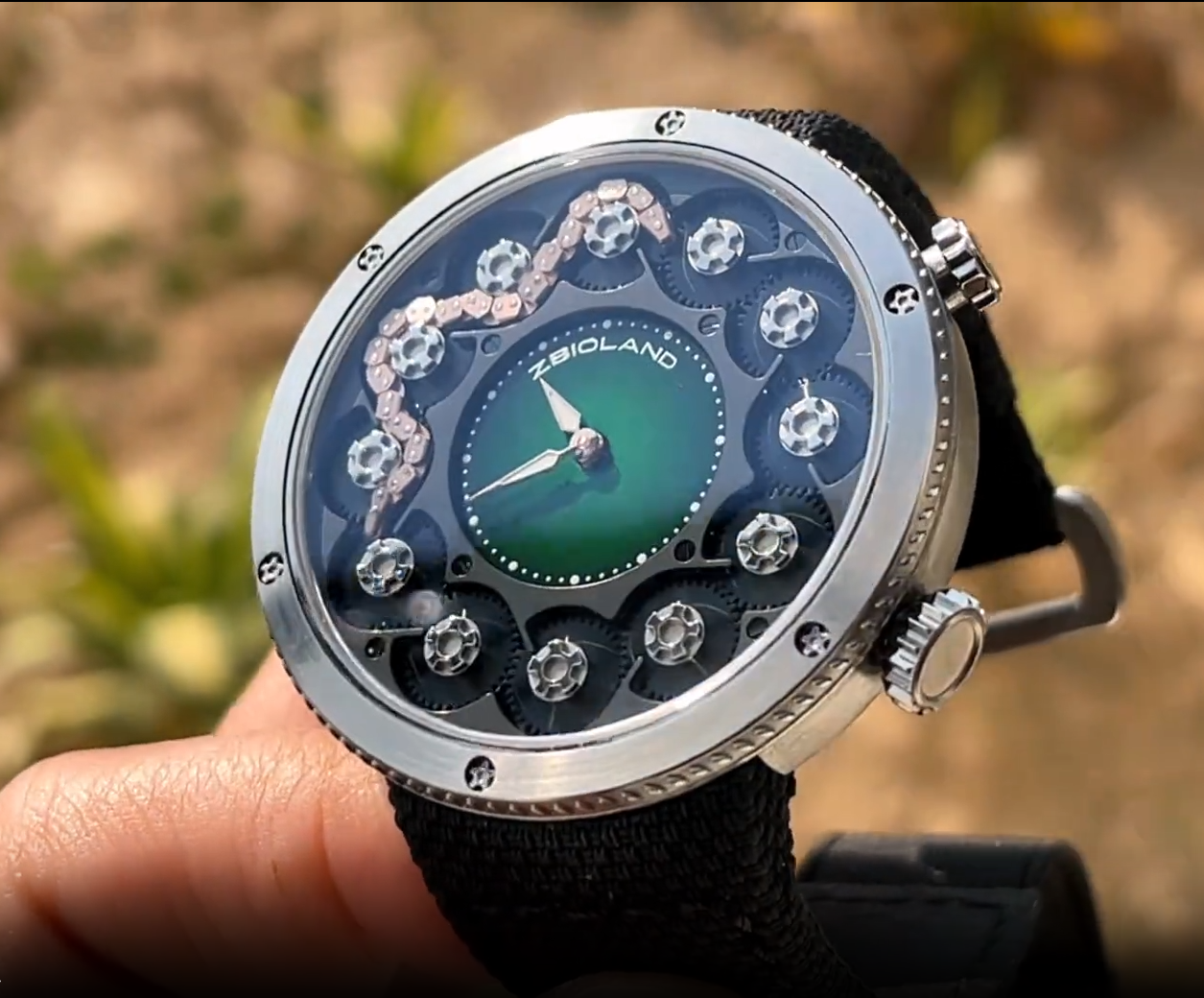 JUMBOLINE original design animal snake king mechanical watch