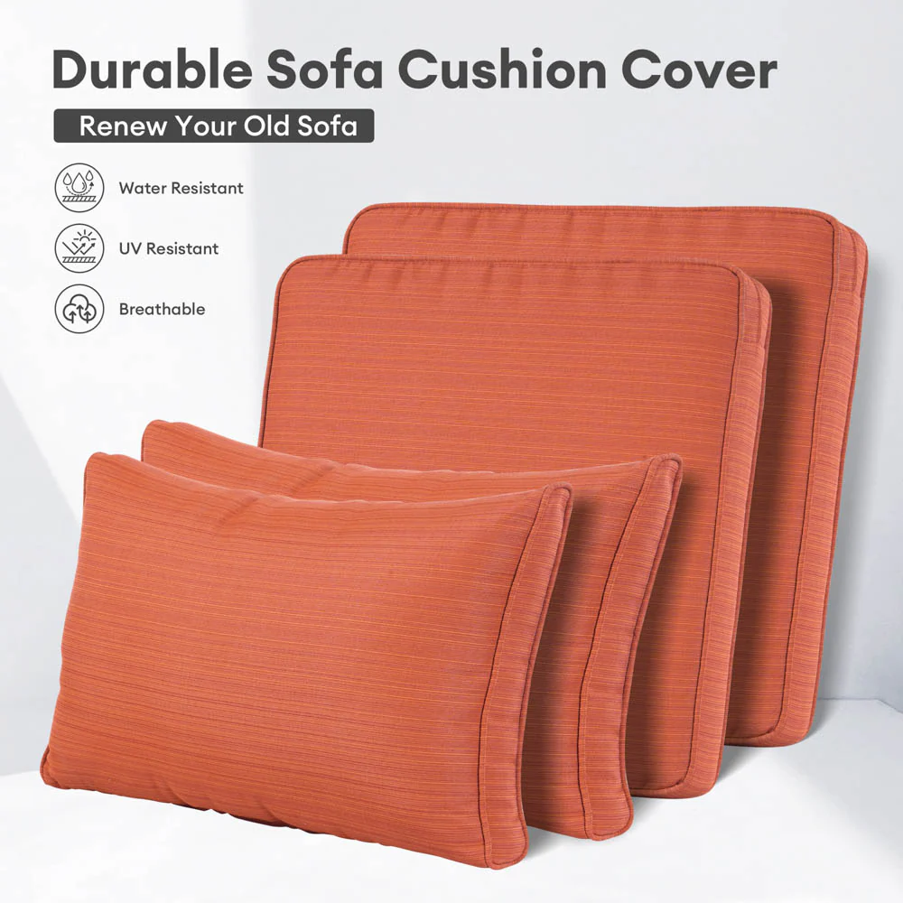 Ovios New Vultros Series Replacement Seat, Back Cushion Cover(Refer to the Dimension in Description,Only cover)