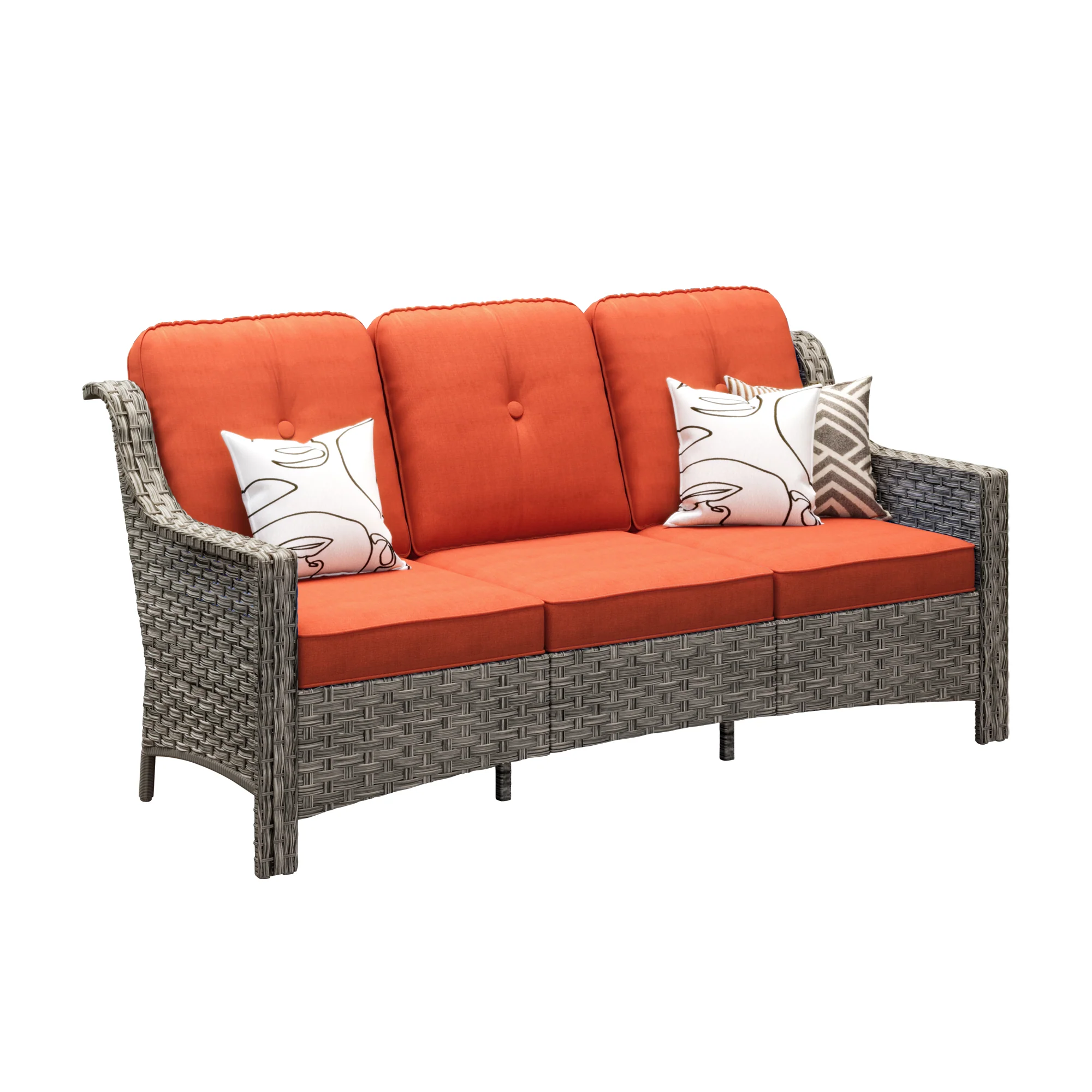 Ovios Outdoor 3-Seat Sofa PAD Series