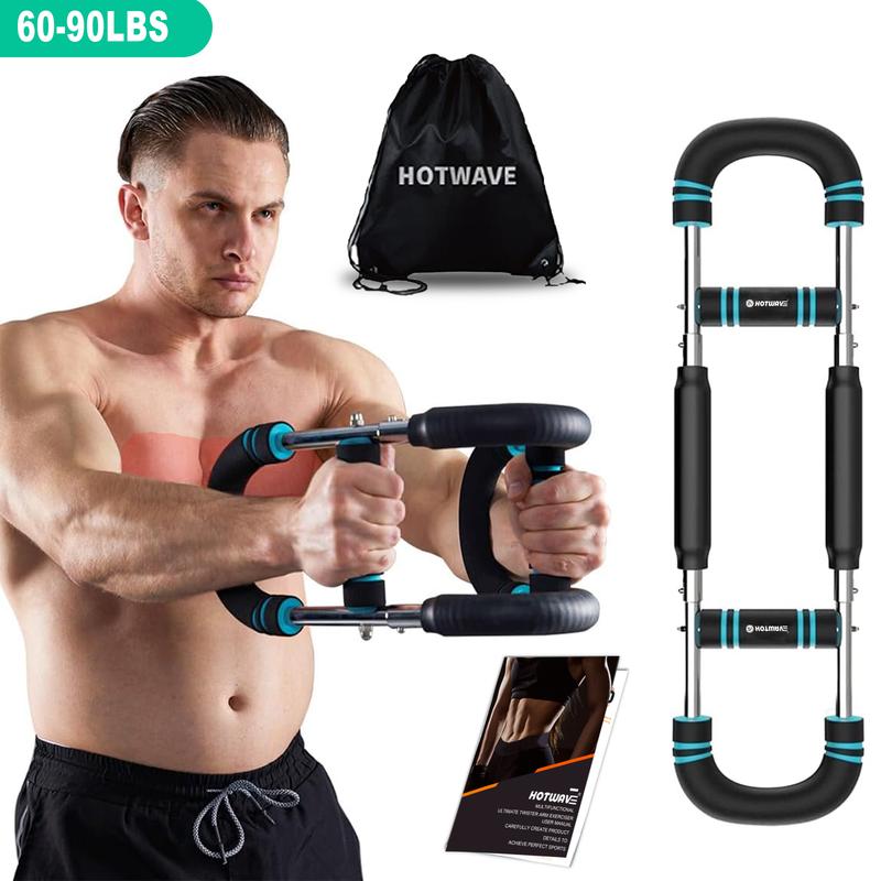 HOTWAVE Arm Trainer Chest workout Strengthen Chest and Arm Muscles Men's Fitness Trainer Detachable Portable Spring Resistance Home Fitness Equipment