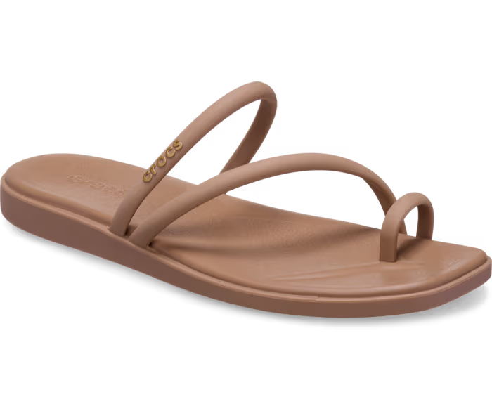 Crocs Women's Miami Toe Loop Sandals, Lightweight Strappy Sandals for the Pool and Beach