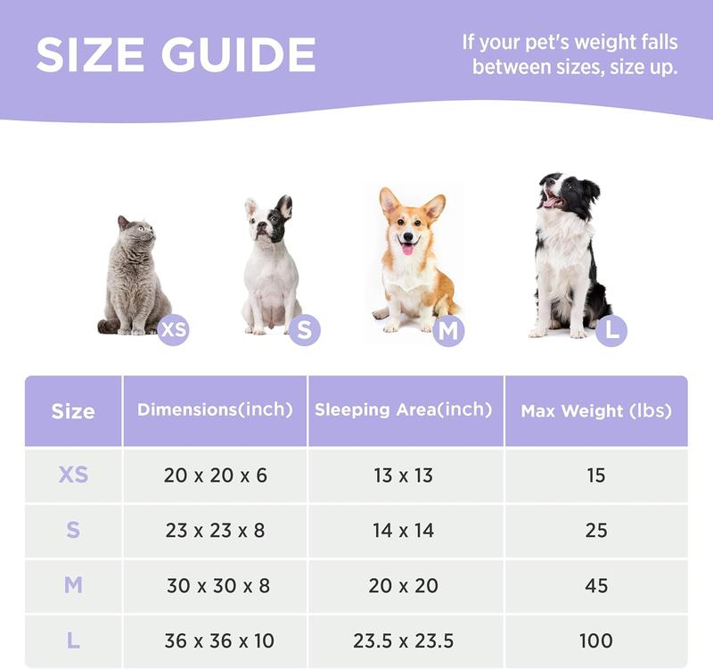 Lesure Donut Dog Bed, Cute Calming Bed for Small/Medium/Large Dogs & Cats, Camas para Perros, Washable, Round Pet Bed, Anti-Slip Bottom, Pet Supplies（Gift of pet hair cleaning tools）