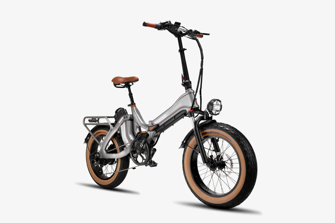 🔥 Luckeep X1 Folding eBike｜1200W Motor｜48V15Ah Battery｜45 km/h Top Speed｜Long Range｜Off-Road｜Compact & Foldable