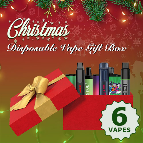 6x Disposable Vape Christmas Gift Box6