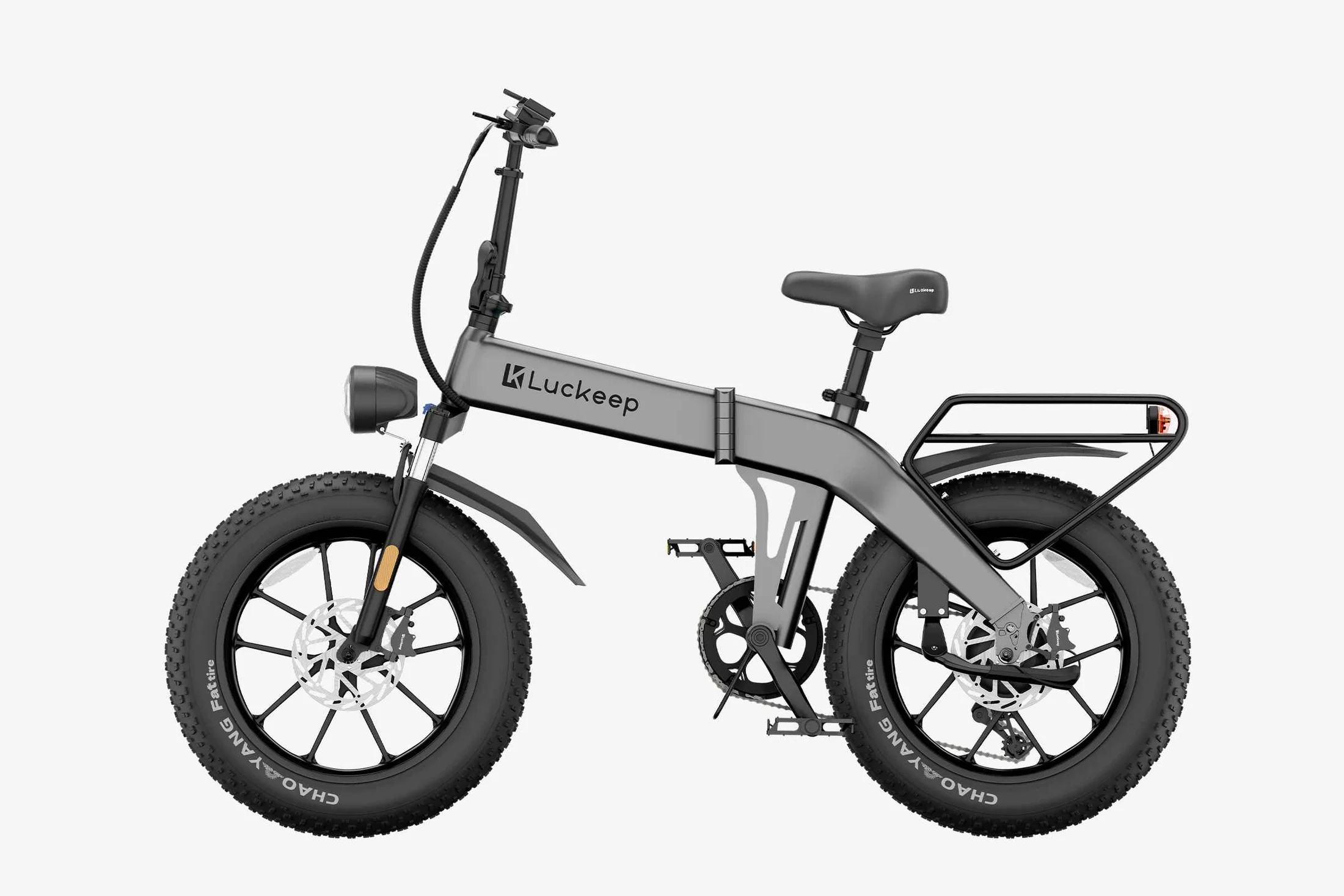 🔥 Luckeep X1 Folding eBike｜1200W Motor｜48V15Ah Battery｜45 km/h Top Speed｜Long Range｜Off-Road｜Compact & Foldable