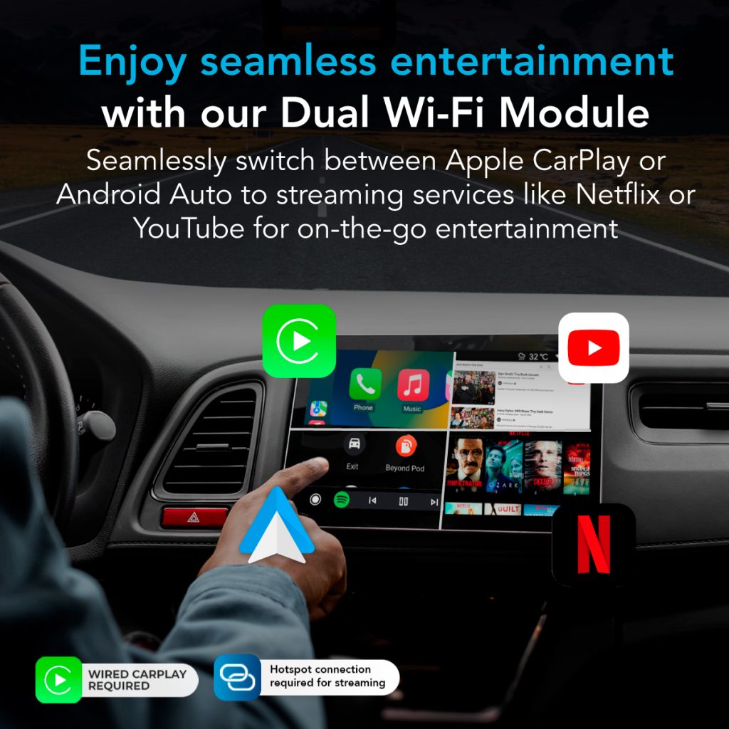 AI Box Lite Plus 2.0 Wireless CarPlay & Android Auto – AutoSky