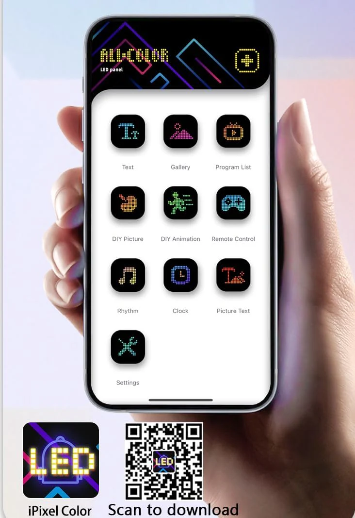 LED Devil Eyes Light for Trucks - Programmable LED Display for Trucks Windows